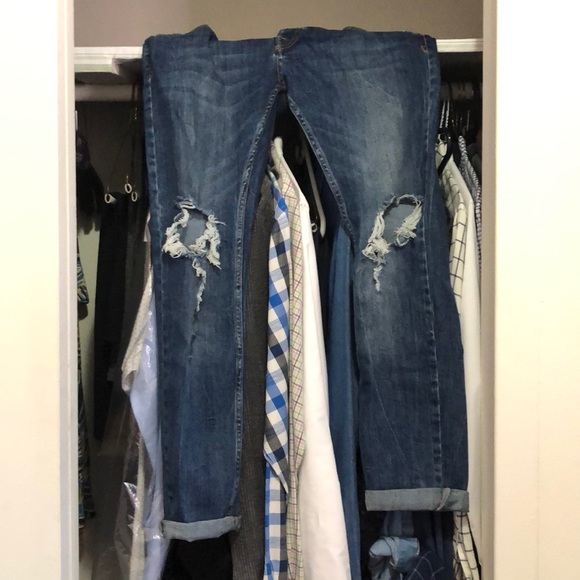 Topman topped stretch skinny jeans - Picture 1 of 2